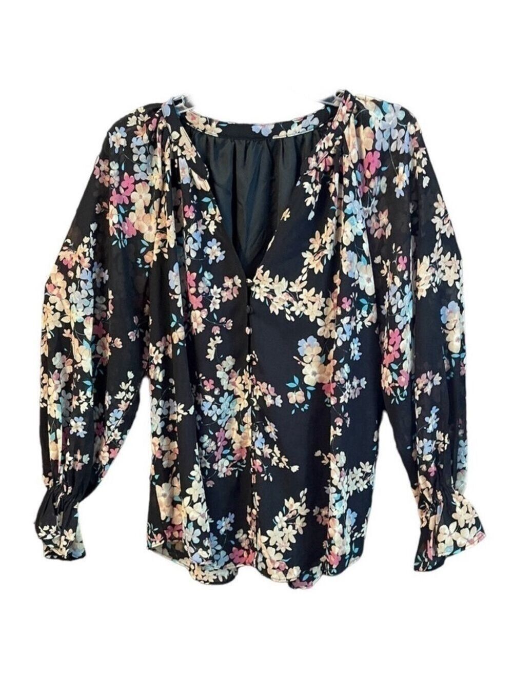 Boho Floral Shirt Women's Size Medium